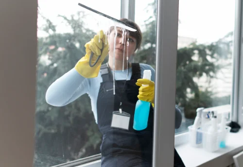 Nettoyage de vitres intérieures et extérieures à la Mulatière